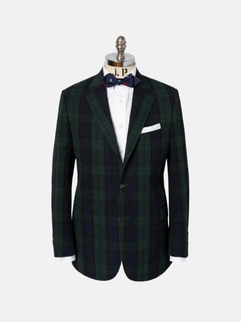 J. PRESS MADE-IN-CANADA BLACKWATCH TARTAN SEERSUCKER SPORT COAT