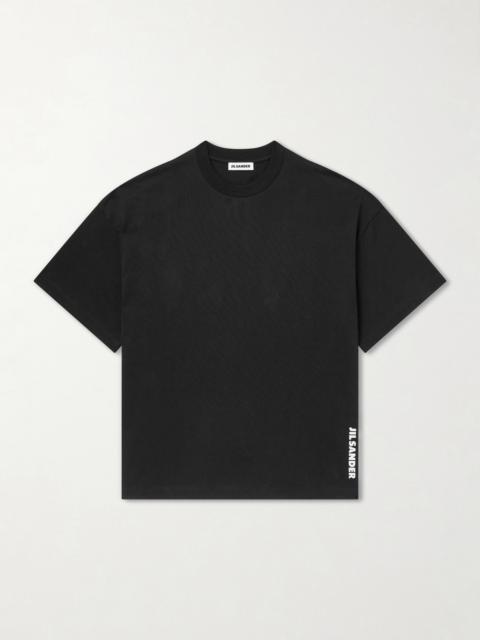 Jil Sander Logo-Print Cotton-Jersey T-Shirt