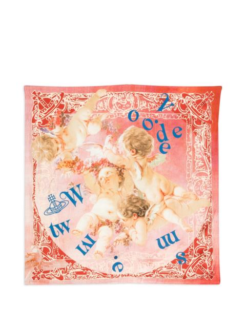 Vivienne Westwood Vivienne Westwood Cherubs-print Scarf