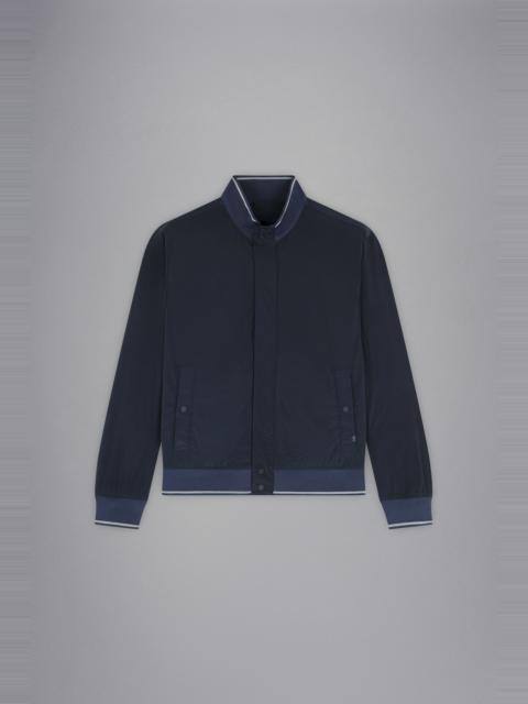 Paul & Shark GARMENT DYED STRETCH ECONYL® NYLON BOMBER JACKET