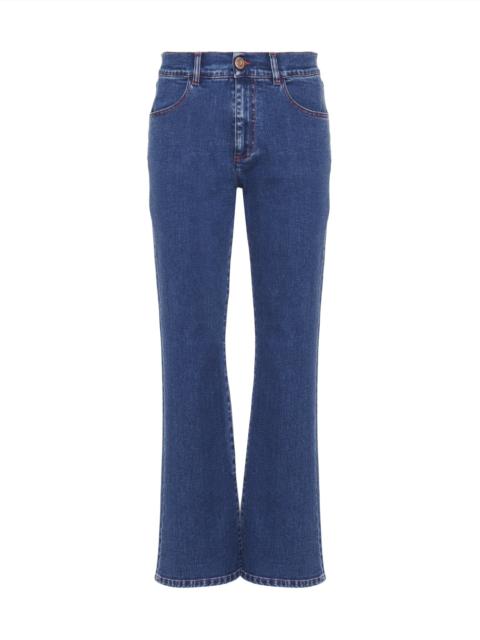 See by Chloé SIGNATURE CROPPED JEANS