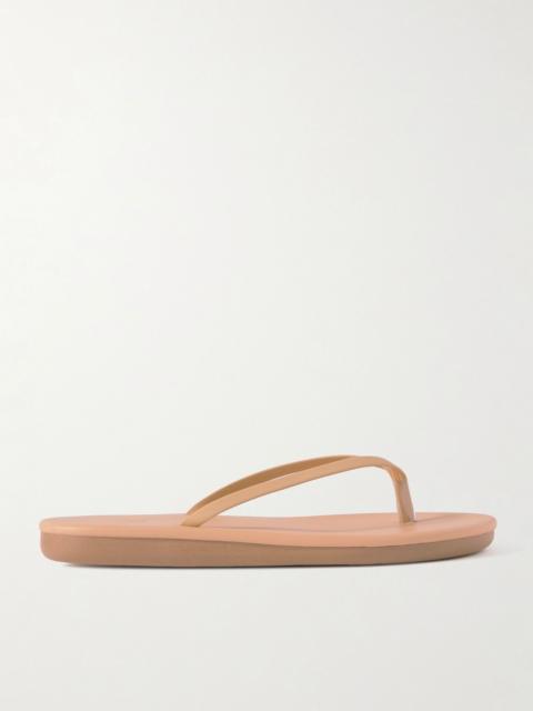 ANCIENT GREEK SANDALS Saionara leather flip flops Tan
