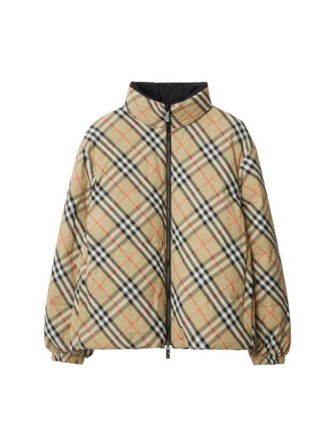 Burberry Reversible Check puffer jacket