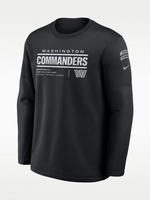 Nike Washington Commanders Salute to Service Sideline Coaches Men's Nike NFL Pullover Crew