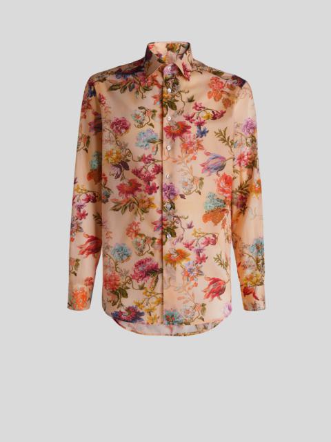 Etro FLORAL PRINT COTTON SHIRT