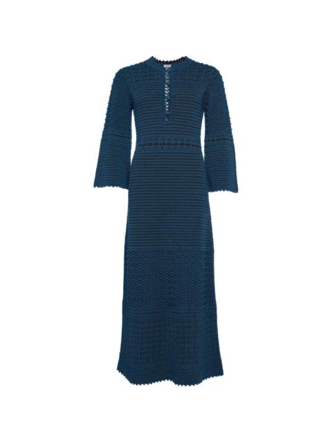 ERES Madone bell-sleeve maxi dress