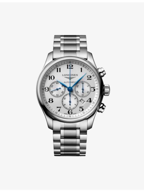 Longines L2.859.4.78.6 Master Collection Chronograph Stainless-Steel Automatic Watch
