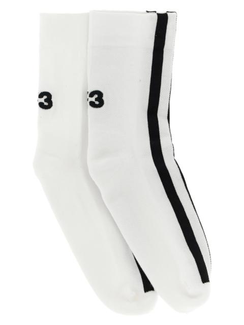 Y-3 'Y-3 Stripes' socks