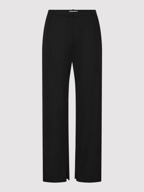 ST. AGNI 90s Split Leg Pants - Black