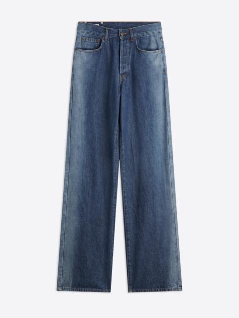 Dries Van Noten WIDE DENIM PANTS