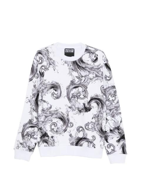 VERSACE JEANS COUTURE patterned sweatshirt