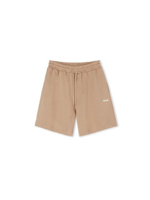 MSGM Mini logo sweat shorts