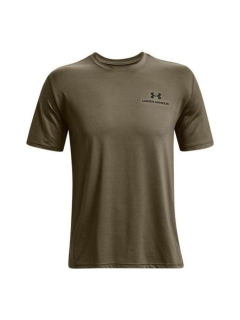 Under Armour Under Armour RUSH Energy Short Sleeve 'Army Green' 1366138-361