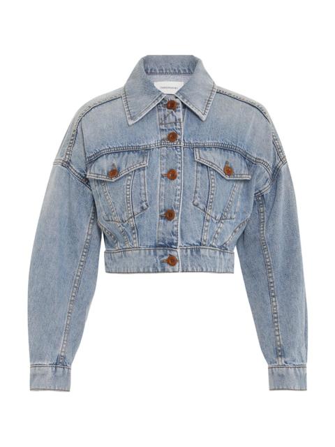 RAIE CROPPED DENIM JACKET