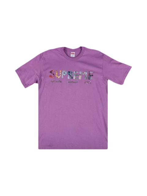 Supreme Crystals T-Shirt 'Purple'