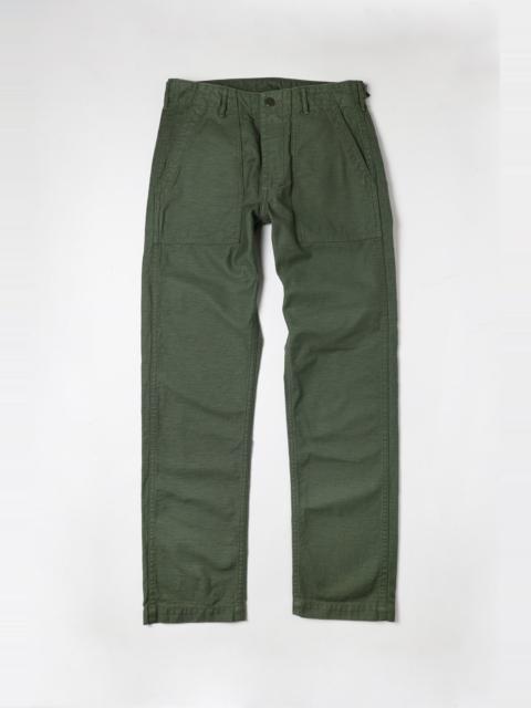 orSlow Slim Fit Fatigue Pants - Green