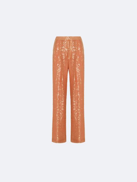 LAPOINTE Sequin Relaxed Pleated Pant