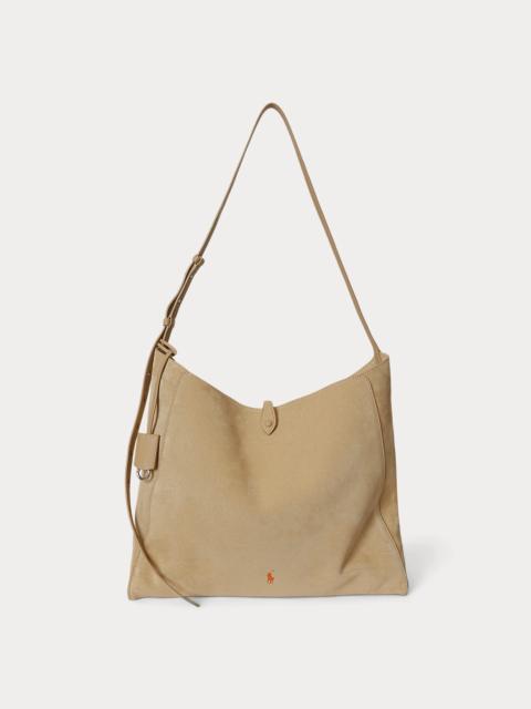 Polo Ralph Lauren Polo Play Suede Messenger Bag