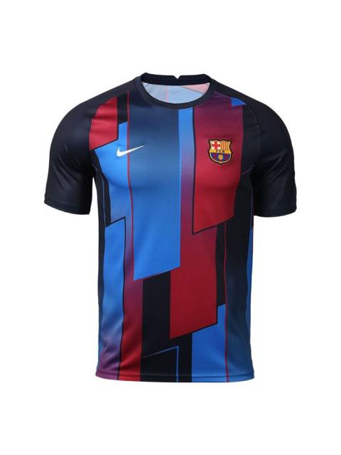 Nike Nike FC Barcelona 21-22 Pre-Match Jersey 'Navy Blue' CW4874-452