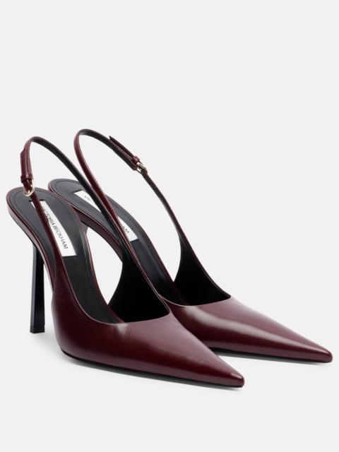 Victoria Beckham Victoria leather slingback pumps