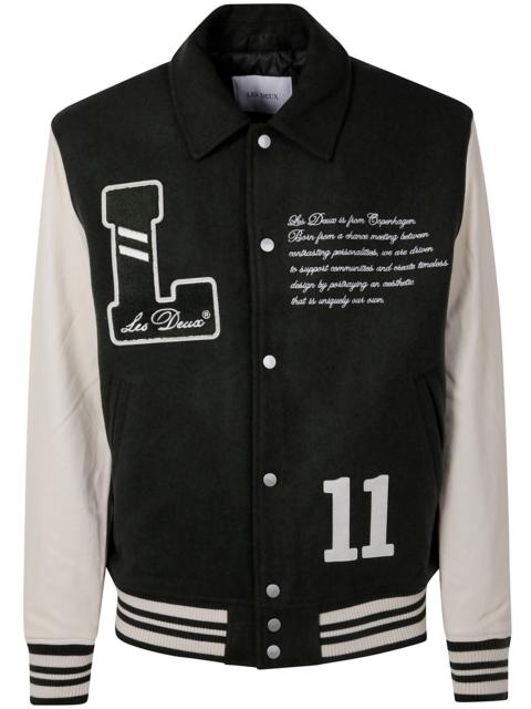 Les Deux "Les Deux Varsity" Wool Jacket