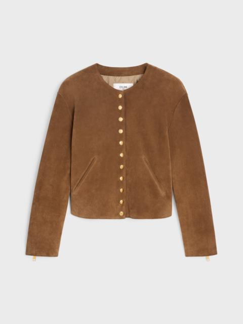 CELINE SPLIT CALFSKIN BIKER JACKET