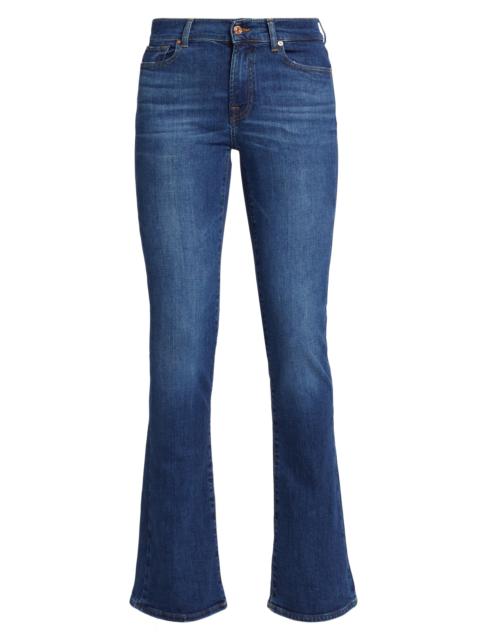 7 For All Mankind Women's Mid-Rise Stretch Boot-Cut Jeans - Sihighline