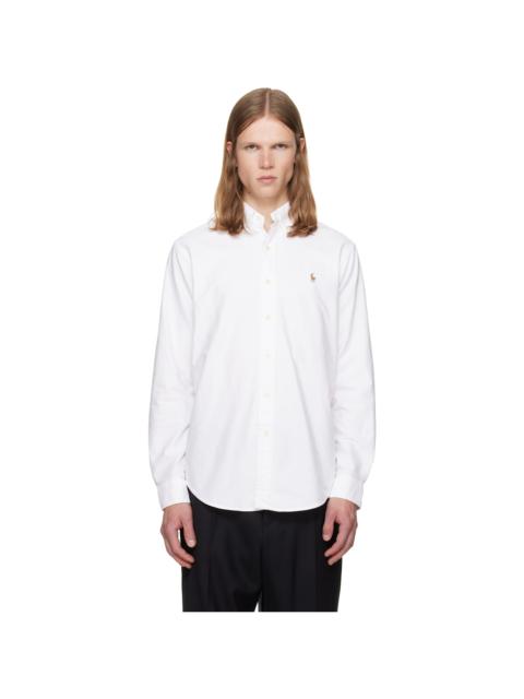 Polo Ralph Lauren White 'The Iconic Oxford' Shirt