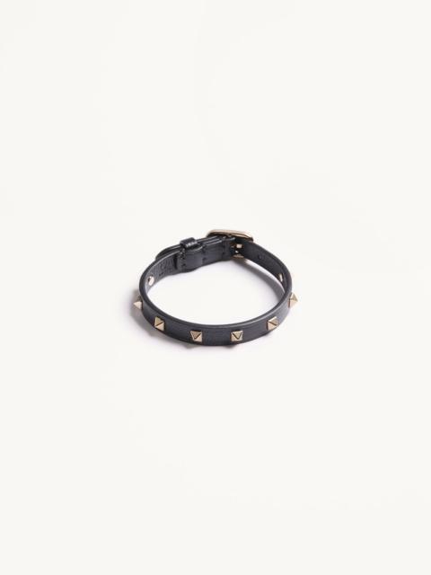 Valentino VALENTINO SPIKE LEATHER BRACELET