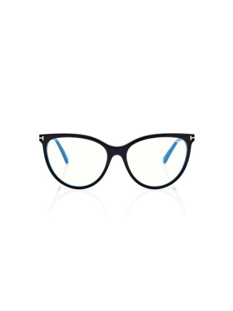 TOM FORD BLUE BLOCK CAT EYE OPTICALS