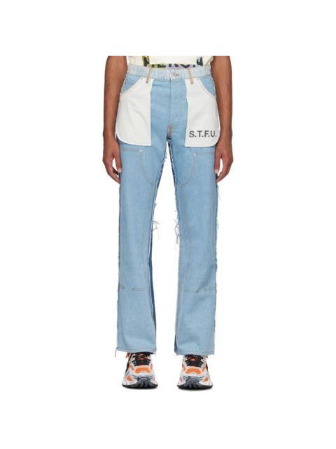 Heron Preston Navy Insideout Jeans