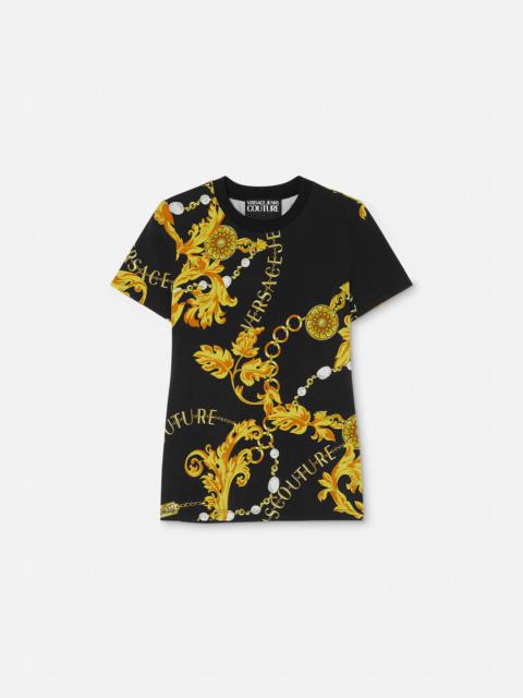 VERSACE JEANS COUTURE Chain Couture Print T-Shirt | oluxury