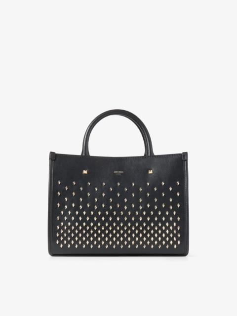 JIMMY CHOO Varenne S Tote
Black Leather Tote Bag with Studs