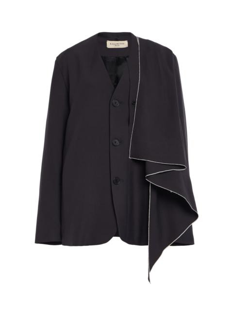 KALLMEYER Jamie Cady Scarf Blazer black