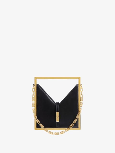 Givenchy MICRO CUT OUT BAG IN BOX LEATHER WITH FRAME
