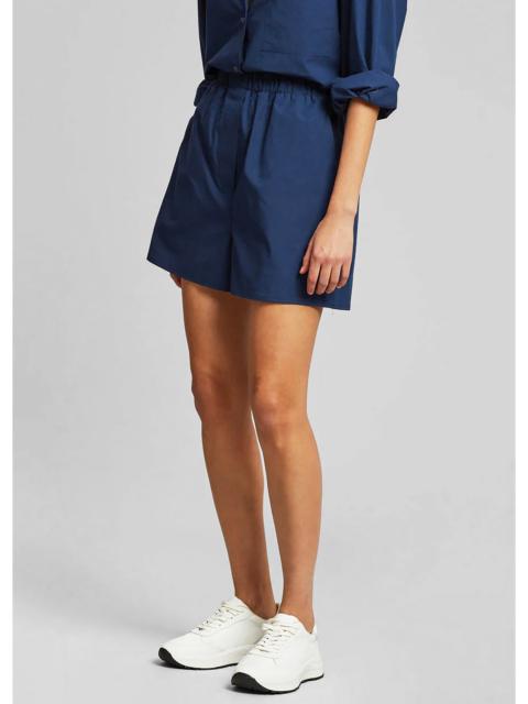 The Frankie Shop Lui Organic Cotton Boxer Short - Navy
