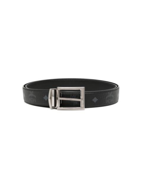 Aren reversible leather belt
