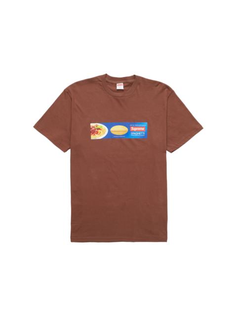 Supreme Supreme Spaghetti Tee Brown