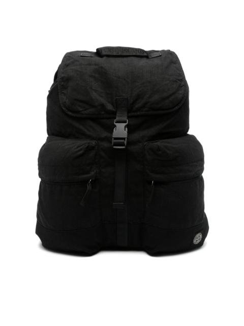Stone Island Compass-motif backpack