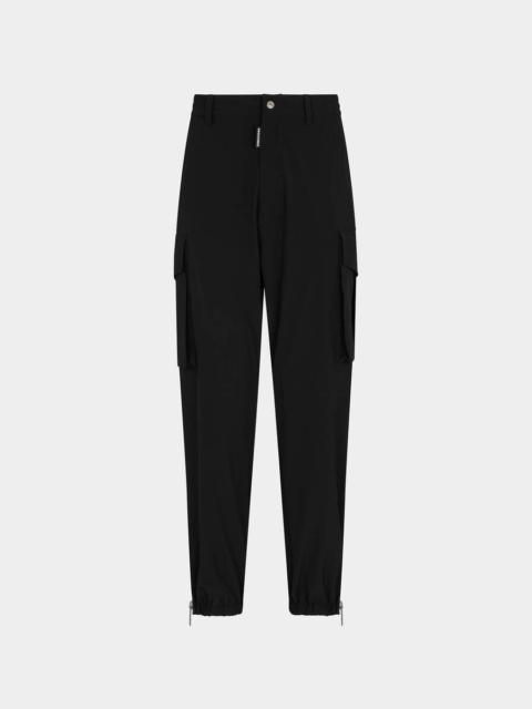 DSQUARED2 TECHNO NYLON CARGO PANTS