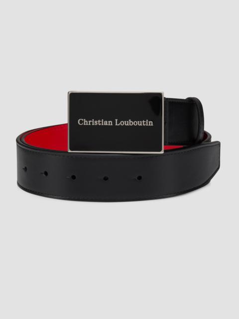 Christian Louboutin Ricky Belt BLACK/BLACK-SILVER/GUNMETAL