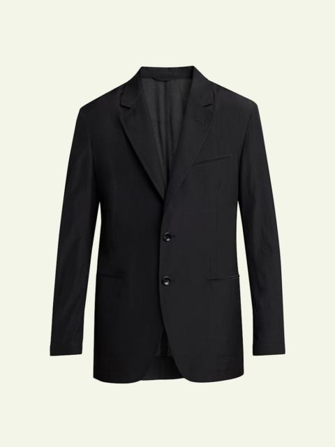 TOM FORD Men's Besom-Pocket Single-Breasted Blazer
