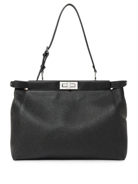 FENDI MY PEEKABOO LARGE BAG IN ROMAN LEATHER