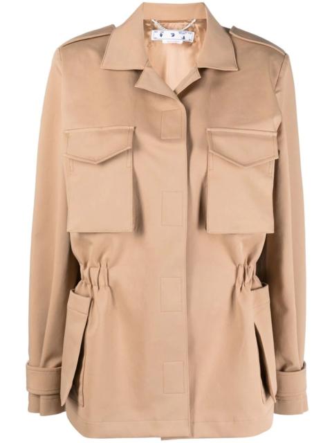 Off-White Diag-print jacket