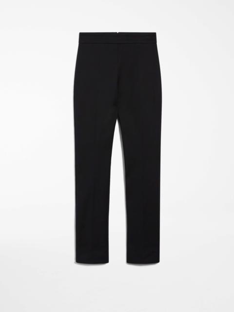 DANILA Double-faced cotton trousers