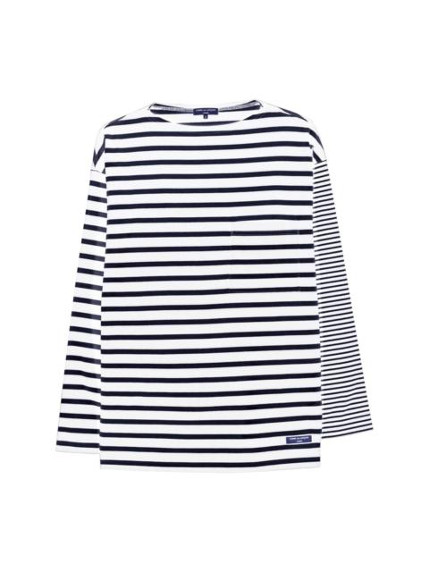 striped cotton T-shirt