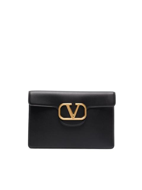 Valentino LocÃ² VLogo leather clutch bag