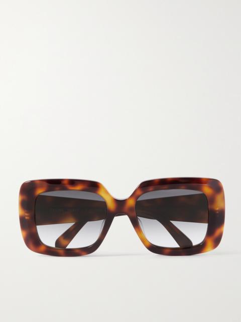 CELINE Oversized Square-frame Acetate Sunglasses