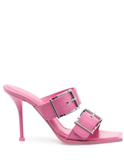 Alexander McQueen 105mm buckle-detail sandals