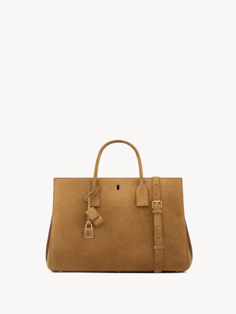 SAINT LAURENT SAC DE JOUR IN SUEDE – LARGE